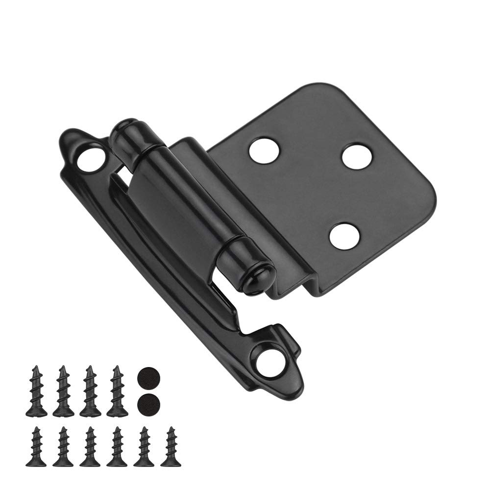 Buy Kitchen Hinges Inset Hinges Black Peaha PHSCH38BK