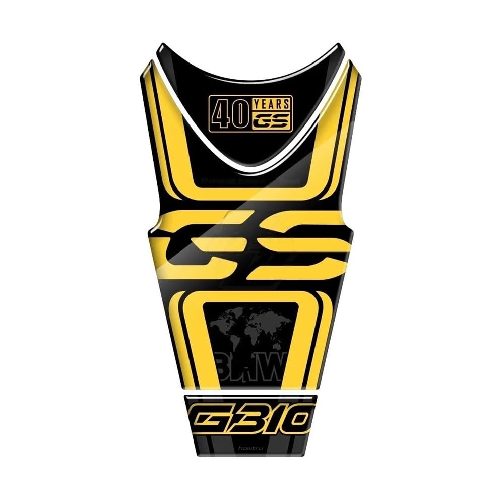 Motorcycle Fuel Tank Cap Sticker Motorcycle Gas Tank Pad Protector Case for B&M&W Motorrad G310GS G310 GS 2018-2021 40 Year