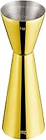 Vista 16 de Jigger para coctelería, Briout Jigger doble de cóctel japonés premium de acero inoxidable grado alimenticio 304, 2 oz 1 oz con mediciones