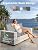 6 Piece Outdoor Wicker Sectional Sofa Set, 5-Seats Patio Furniture Conversation Set with 4" Thickened Cushions & Coffee Table, All-Weather PE Rattan for Garden, Backyard, Porch, Gray