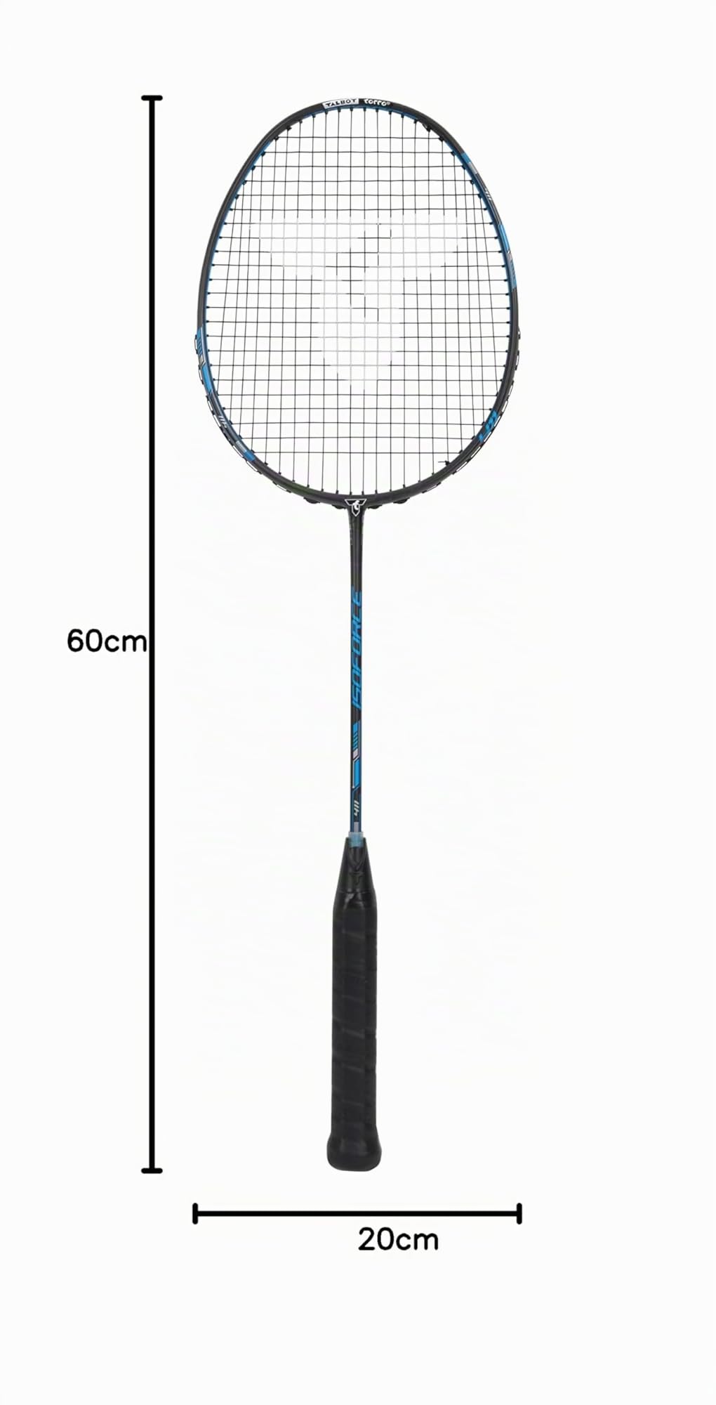 Talbot Torro Badmintonschläger Isoforce 411, 100% Graphit, One Piece, Verschiedene Designs wählbar