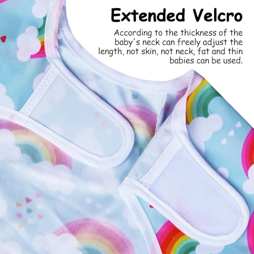 Mess Proof Sleeved Baby Bibs, Waterproof Baby Sleeved Apron for Boy and Girl, Machine Washable, Toddler Soft Bib4