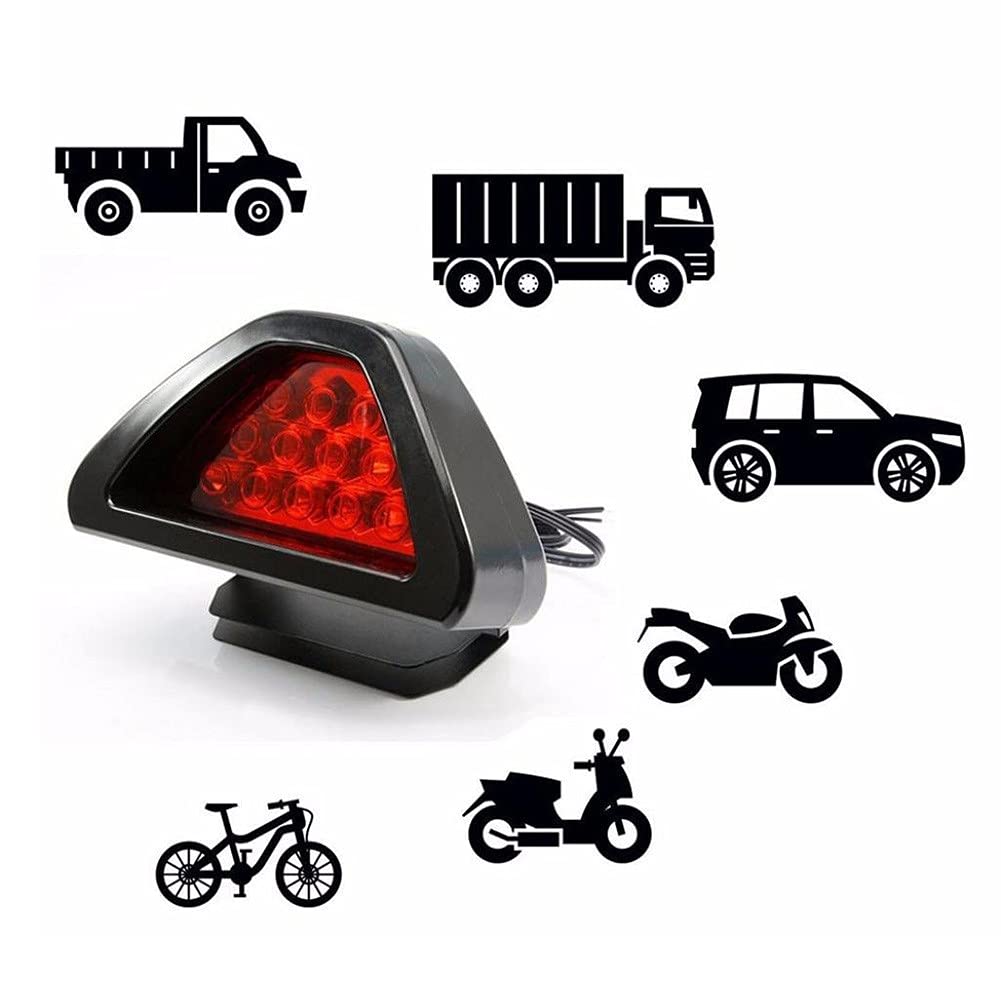 三角形テールランプ レッド/クリア Amazon | MoreChioce 12V 車用リアテールランプ ユニバーサル三角形
