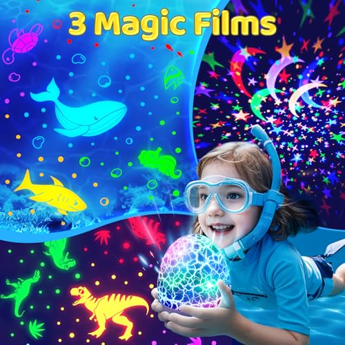 Image of Ocean Baby Night Light Projector Sensory Toys for 1,2,3,4,5 year old Boys