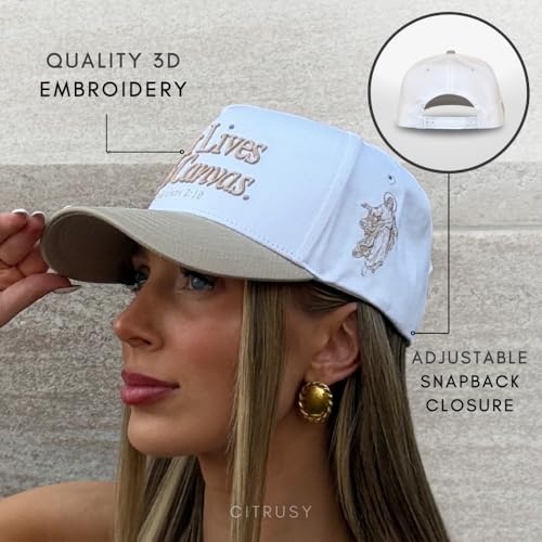 Image of Vintage Faith & Forever Trucker Hat | Men & Women | Christian Cross Jesus Hats | Bachelorette Bride Hat | Cotton | Snapback