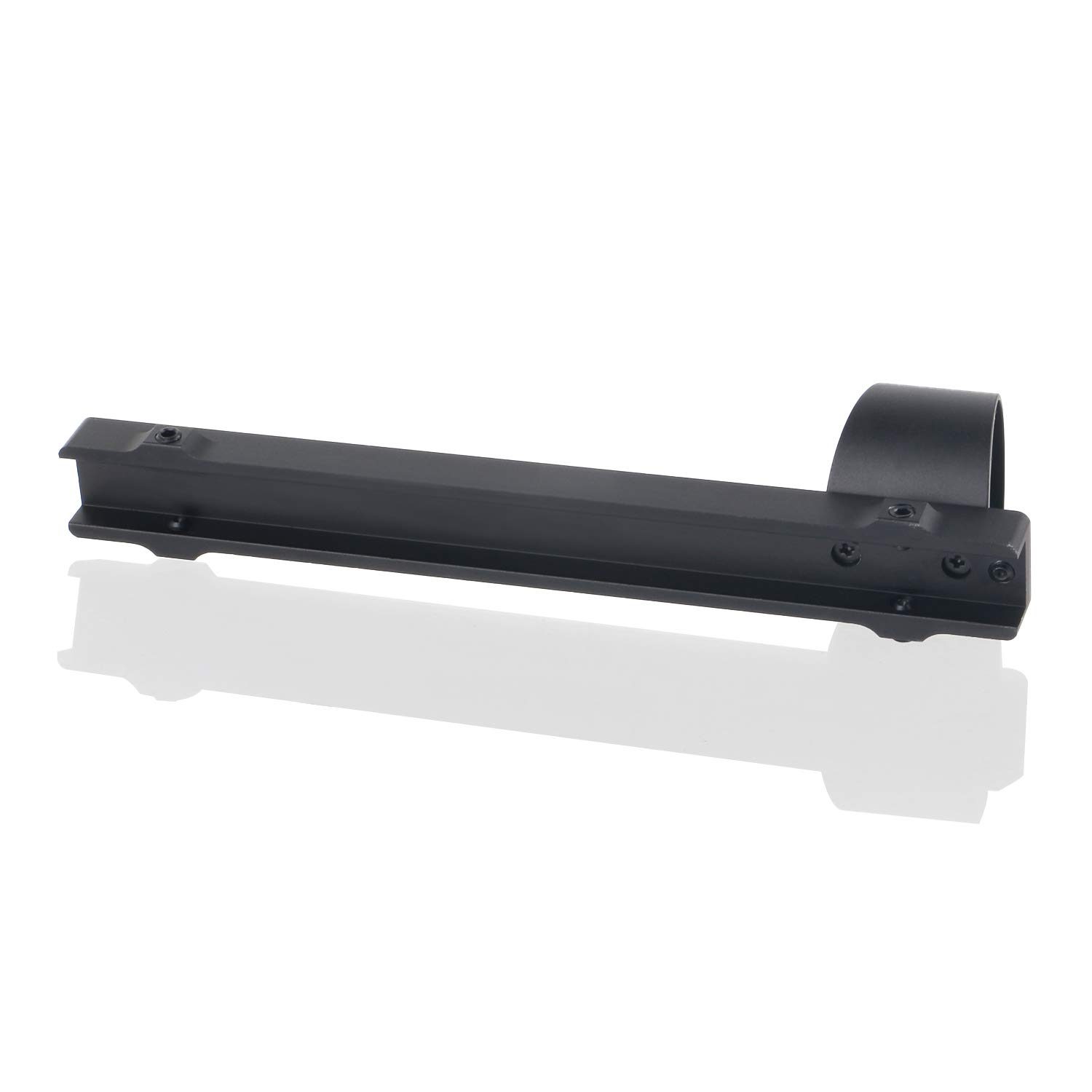 Mirino in fibra rossa 1x28mm Ottica tattica per tiro all'aperto Caccia Riflessione olografica Vista