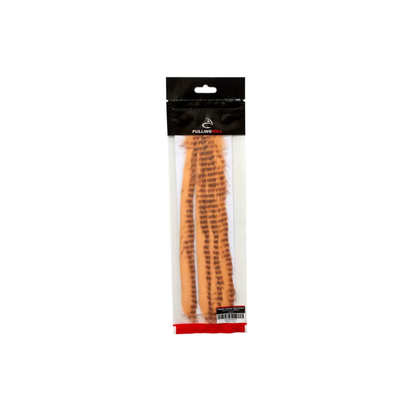 Fulling Mill Rabbit Zonker Big Game (Peach Brown Barred)