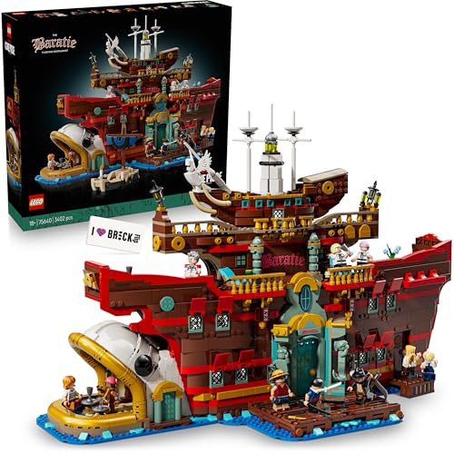 Lego One Piece Restaurant Baratié, le restaurant flottant - 75640 Lego 2025 (avec carrelage...