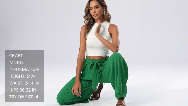 Pantalones De Vestir De Pierna Ancha Btfbm 2025 Para Mujer De Cintura Alta Negros Venta Internacional Mkp 99172937