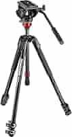 Manfrotto 三脚MT502AM 三脚 + MVH500A 中古品】Manfrotto MVH500A + MVT502AM 三脚キット - 業務用撮影