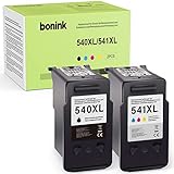 BONINK Kompatibel Canon PG-540 CL-541 XL Multipack Druckerpatronen für Canon PIXMA MG4250 TS5150 MG3650S MG3650 MX475 MX395