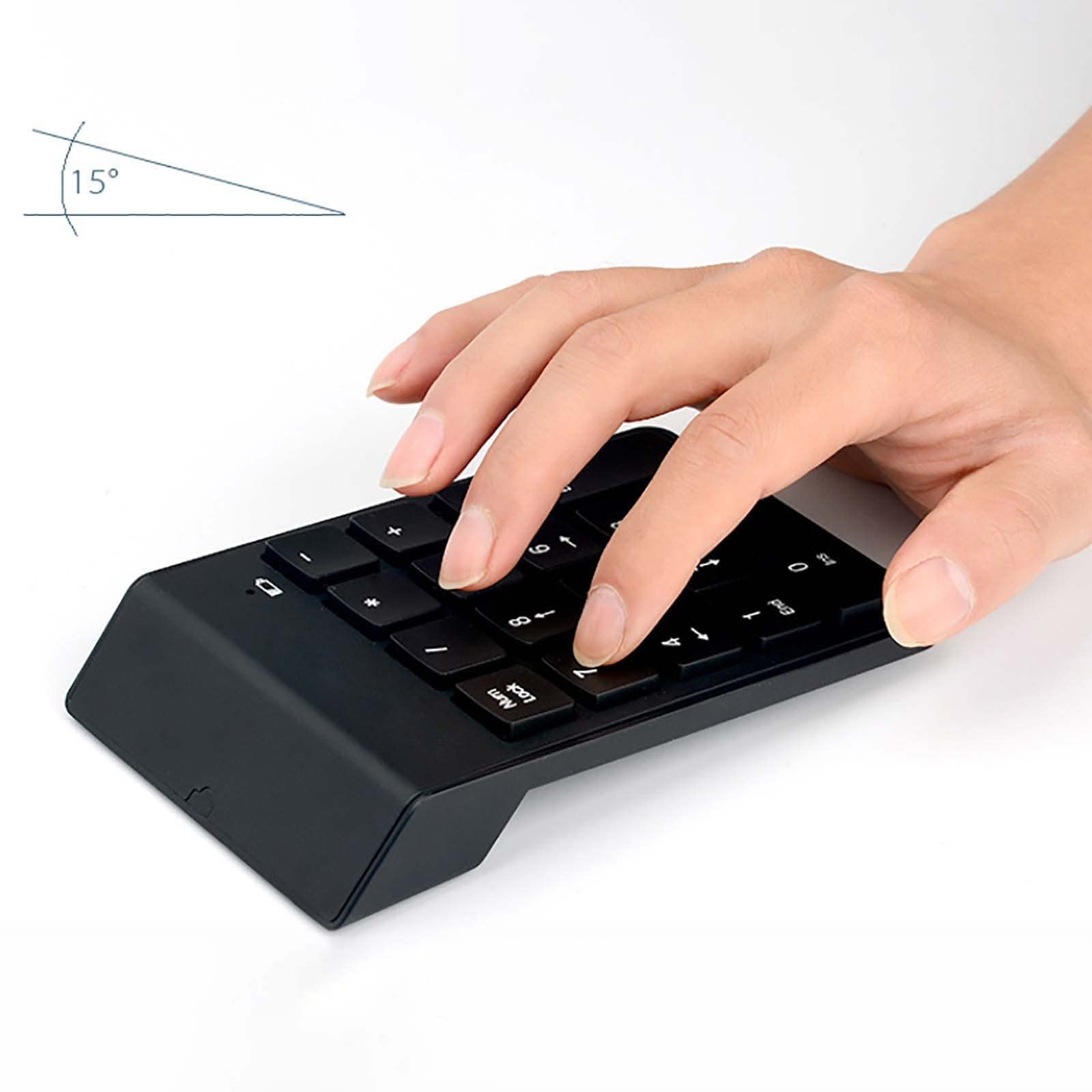 Amazon | 18キー 数字キーボード テンキー 電卓 2.4G ワイヤレス