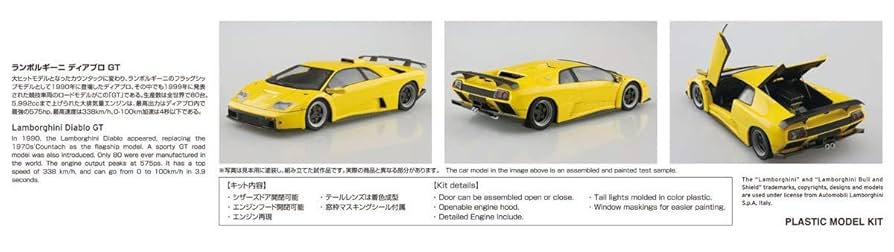 TAMIYA Ford GT & AOSHIMA Diablo GT セット Unboxing: Tamiya Ford GT + Add ons! - YouTube