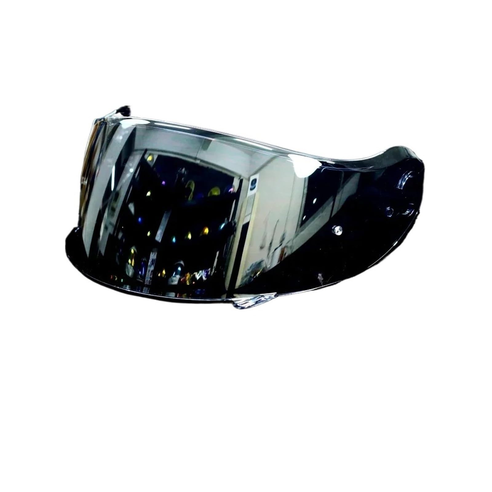 Visera para casco de moto Estuche for visera de casco motocicleta con protector facial completo(Color 1)