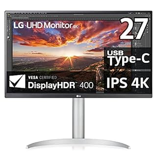 【Amazon.co.jp 限定】LG 4Kモニター 27インチ 27UP850-W(3年保証付/広視野角/HDR/IPS非光沢/DCI-P3 95%/フリッカーセーフ/USB-Type-C、DP、HDMI×2/高さ調整/回転)