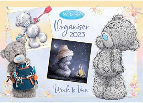 Me To You Multibrand Week-to-View A4 Planner Calendar 2023