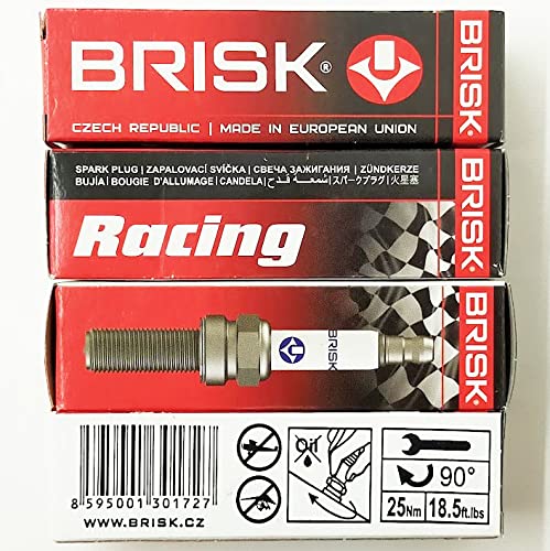 Amazon | BRISK ブリスク プラグ AR12ZS 1本 | バイク電装用点火