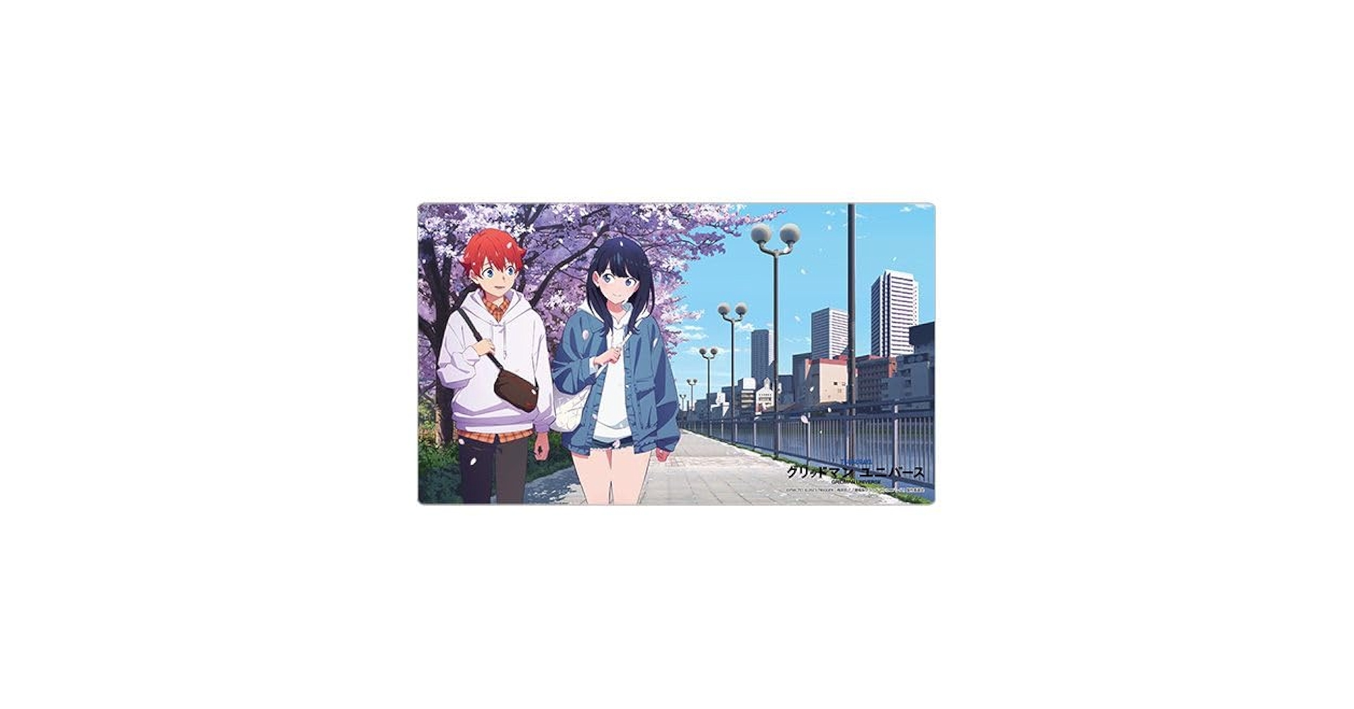 グリッドマンユニバース　TSUTAYA SHIBUYA プレイマットセット グリッドマンユニバース TSUTAYA SHOP デスクマット 宝多六花