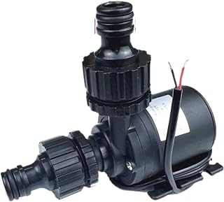 DC12V water pump head 5M 800L/H solar brushless motor water circulation 24V water pump ultra-quiet fountain submersible(12V wire splice set)