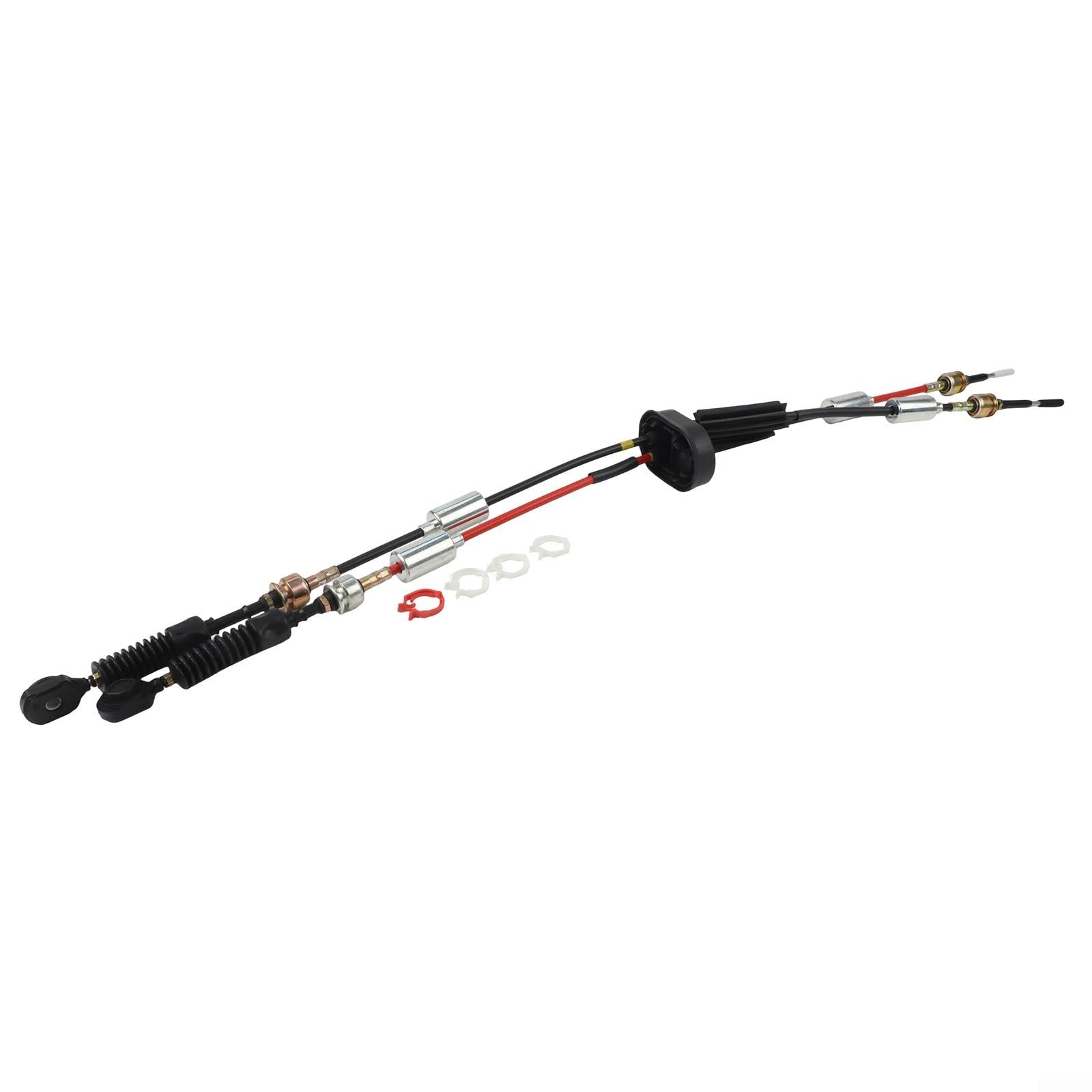 Cable de cambio de transmisión manual para Cruze 2010-2015, pieza de repuesto de palanca de cambios de metal ABS, OE 96829759 25186939, control interior automotriz negro