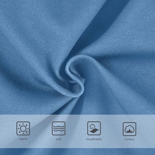 Joisal Blue Lapis Lazuli Girl Panties Cute Toddlers Underwear Floral Cotton Fun Briefs Girls Undies 2t3