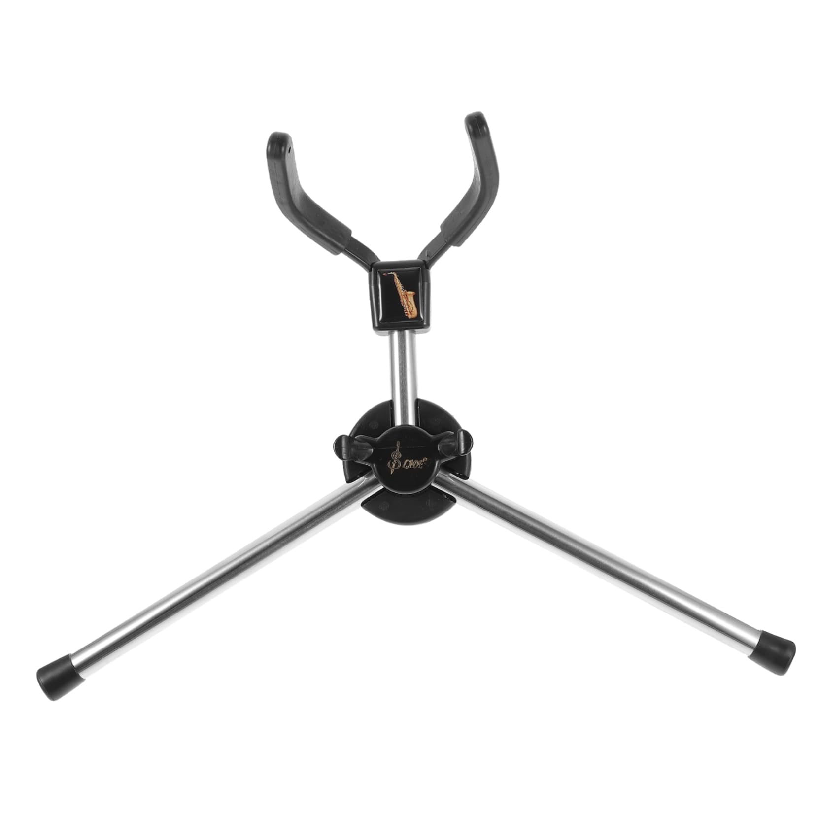 ULDIGI Portable Saxophone Stand Saxophone Bracket Multi-section Foldable Design Small Footprint Anti-slip Stable