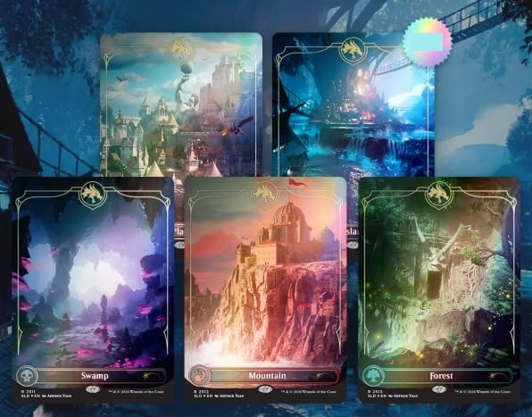MTG Secret Lair x Dungeons & Dragons: Lands of the Forgotten