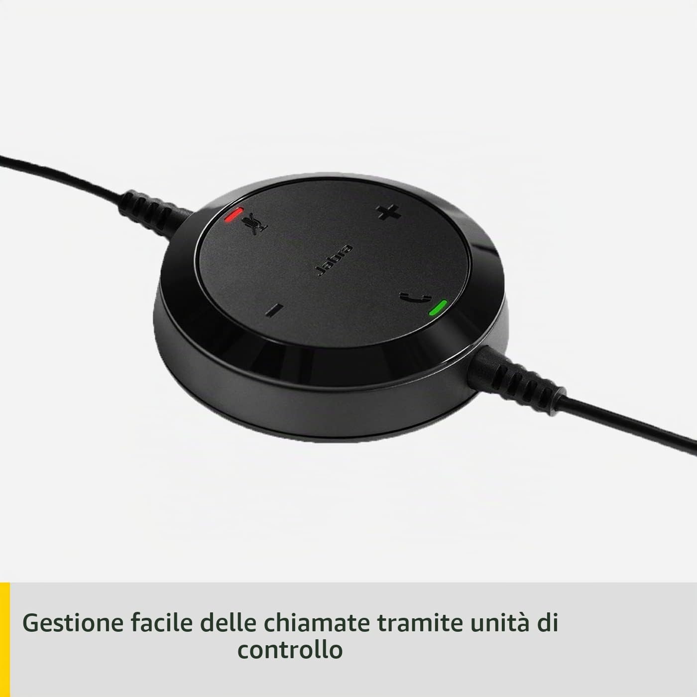 Jabra Evolve 20 UC - Cuffie stereo con cavo, colore: Nero