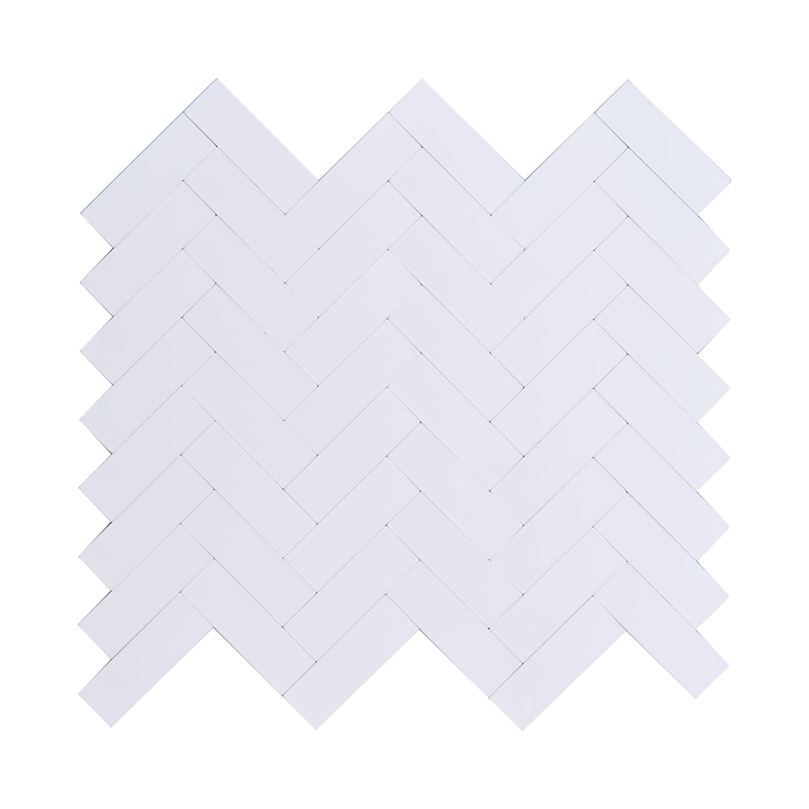 Buy Miscasa Kitchen Backsplash Peel and Stick Tile, White Herringbone