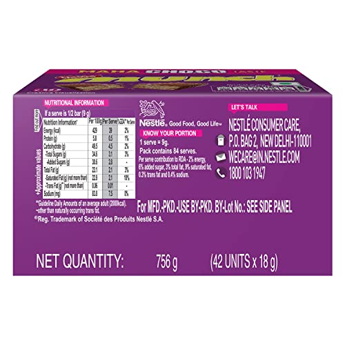 Image of Nestle MUNCH 4x4 18(32x25g) in (Pack of 2)