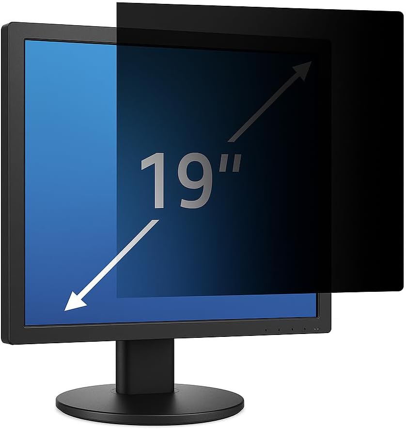 19 Inch Computer Privacy Screen for 5:4 Aspect Ratio [SQAURE] Monitor, Eye Protection Anti Glare Blue Light Computer Monitor Privacy Filter, Removable Anti-Scratch 19in Protector Film