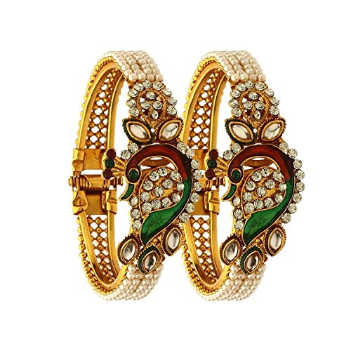 Image of JDX Gold Plated Adjustable Gand Bracelet for Girl & Women