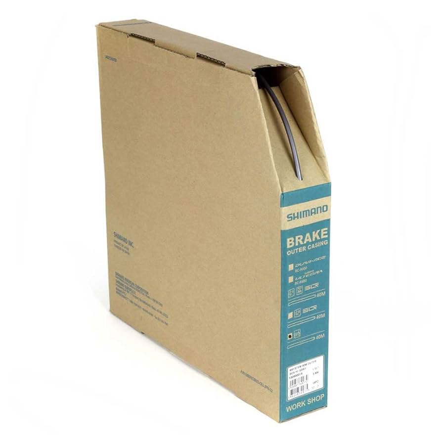 SHIMANOM-SYSTEM ハウジング5mm×40m ハイテクグレー 32m SHIMANO