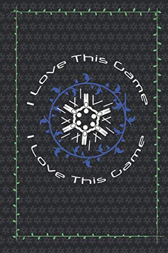 I Love This Game free fall air sport: Journals and notebooks 100 pages while-color paper and matte finish cover for elegant look and feel Great gift for an engagement party