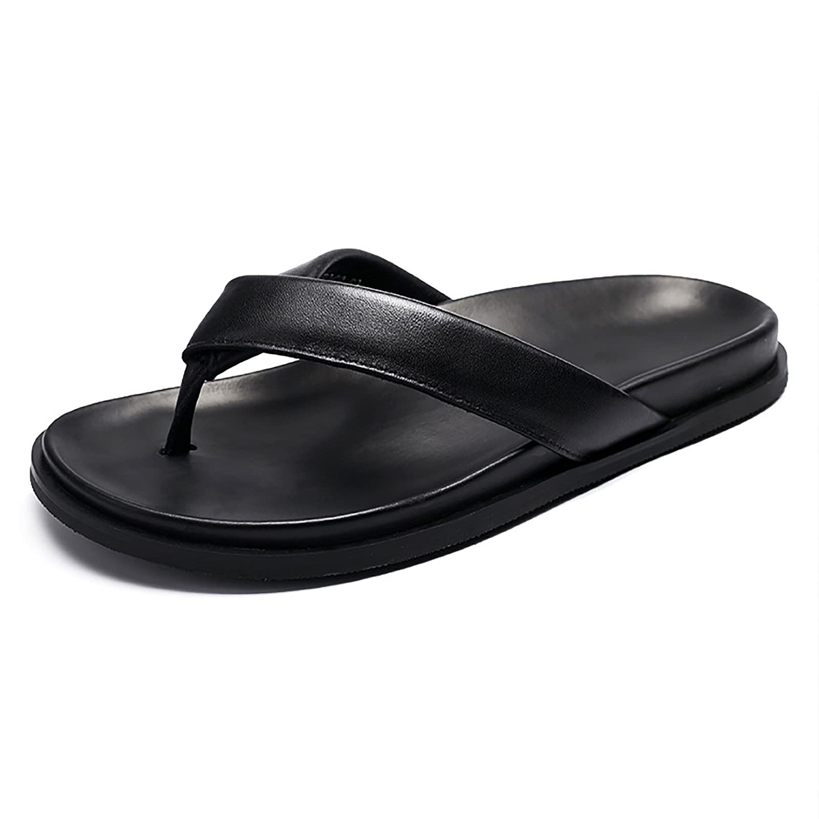 G&F Uomo Vera Pelle Ciabatte Infradito Sandali Estate Scarpe Leggero