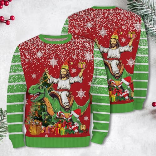 Go Jesus It’s Your Birthday Funny Jesus Ugly Christmas Sweater, Happy Birthday Jesus Party Size S-5XL4