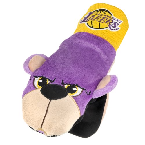 Moufles NBA Los Angeles Lakers gants hiver enfant et accessoire mascotte violet