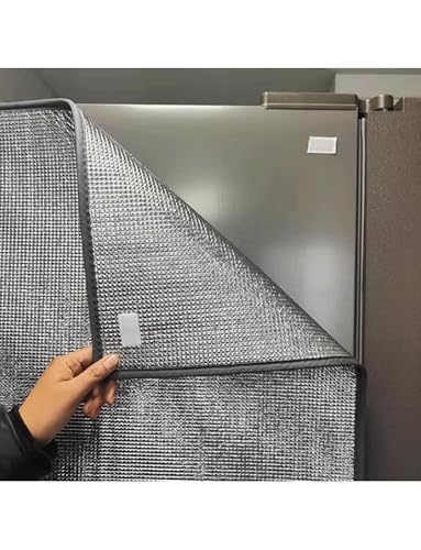 Funda Aislante Impermeable for refrigerador de Exterior, Protege de la Lluvia y el Sol, y Protege el congelador de máquinas de Helados y gabinetes de refrigeradores.(60x180cm)
