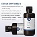ANYCUBIC 3D Printer Resin, 405nm Plant-Based Rapid Resin, Low Odor, Photopolymer Resin for LCD 3D Printing, 500g Clear