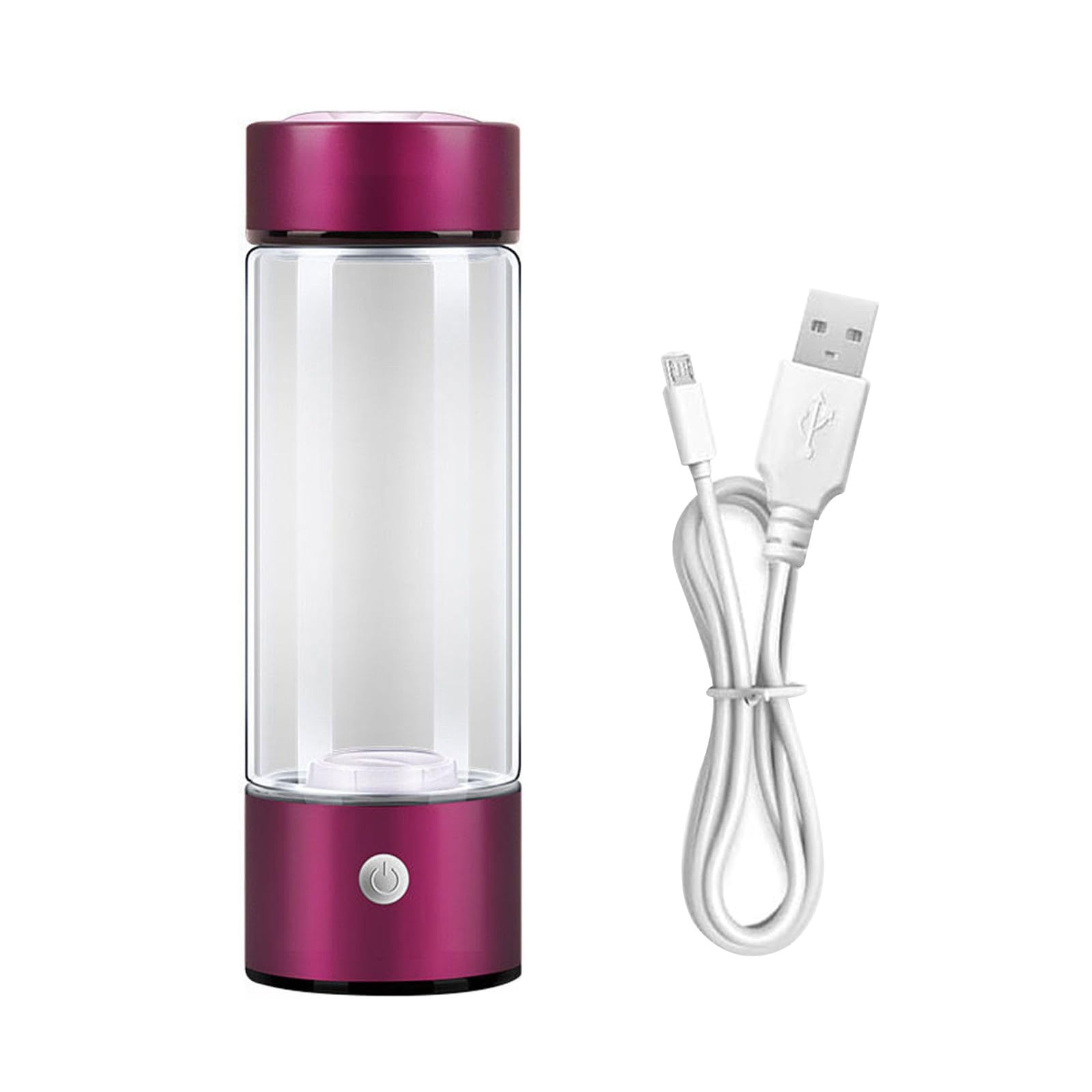 YROHGKPN 420ml Water Glasses Hydrogen Bottles Generator Electric Hydrogens Rich Cup