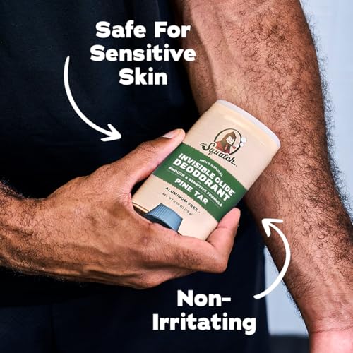 Dr. Squatch Invisible Glide Natural Deodorant Men, Aluminum Free (2-Pack) - image 6