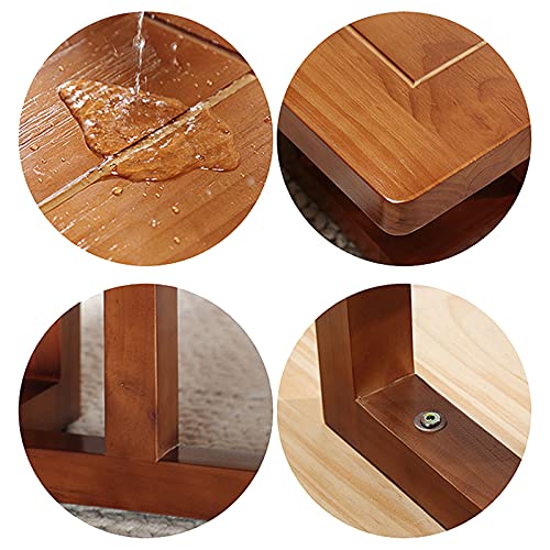 Tatami Couchtisch Massivholz Tisch im Wohnzimmer Antik und Elegant Einfach Lang Niedriger Tisch im Balkon Erkerfenster – Bild 7