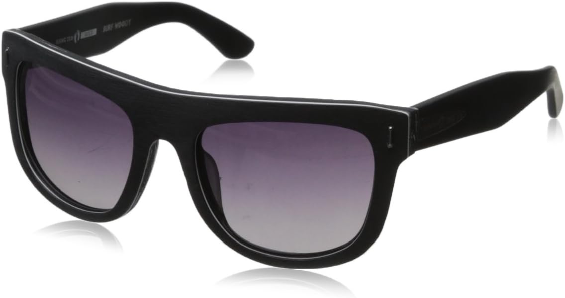 Hang Ten Gold Classic Wayfarer HTG1006 C2 Polarized Round Sunglasses