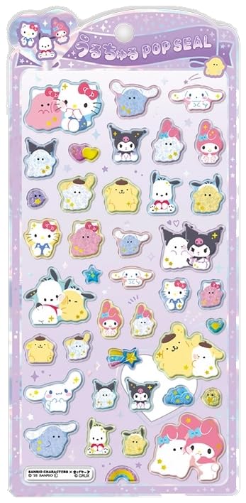 Amazon.co.jp: クラックス 正規品 サンリオ うるちゅるポップシール