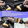 AOCISKA Car Interior Detailing Brush,Soft Bristle Cleaning Brush Car Detailing Brush Dusting Brush,Car Interior Cleaning Tool,Auto Detail Brush Car Dash Duster Brush (Black) #2