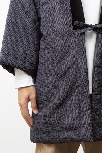 Hexagonal Pattern HANTEN (Cotton Jacket Made in Japan Kimono-Style) Size Mens2