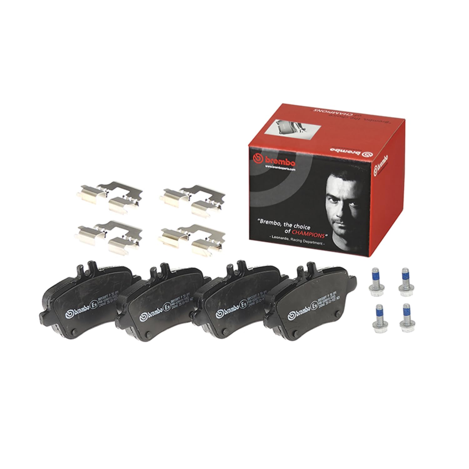 Rear Brake Pad Set Fits Mercedes-Benz A-Class B-Class CLA GLA-Class SLK BREMBO