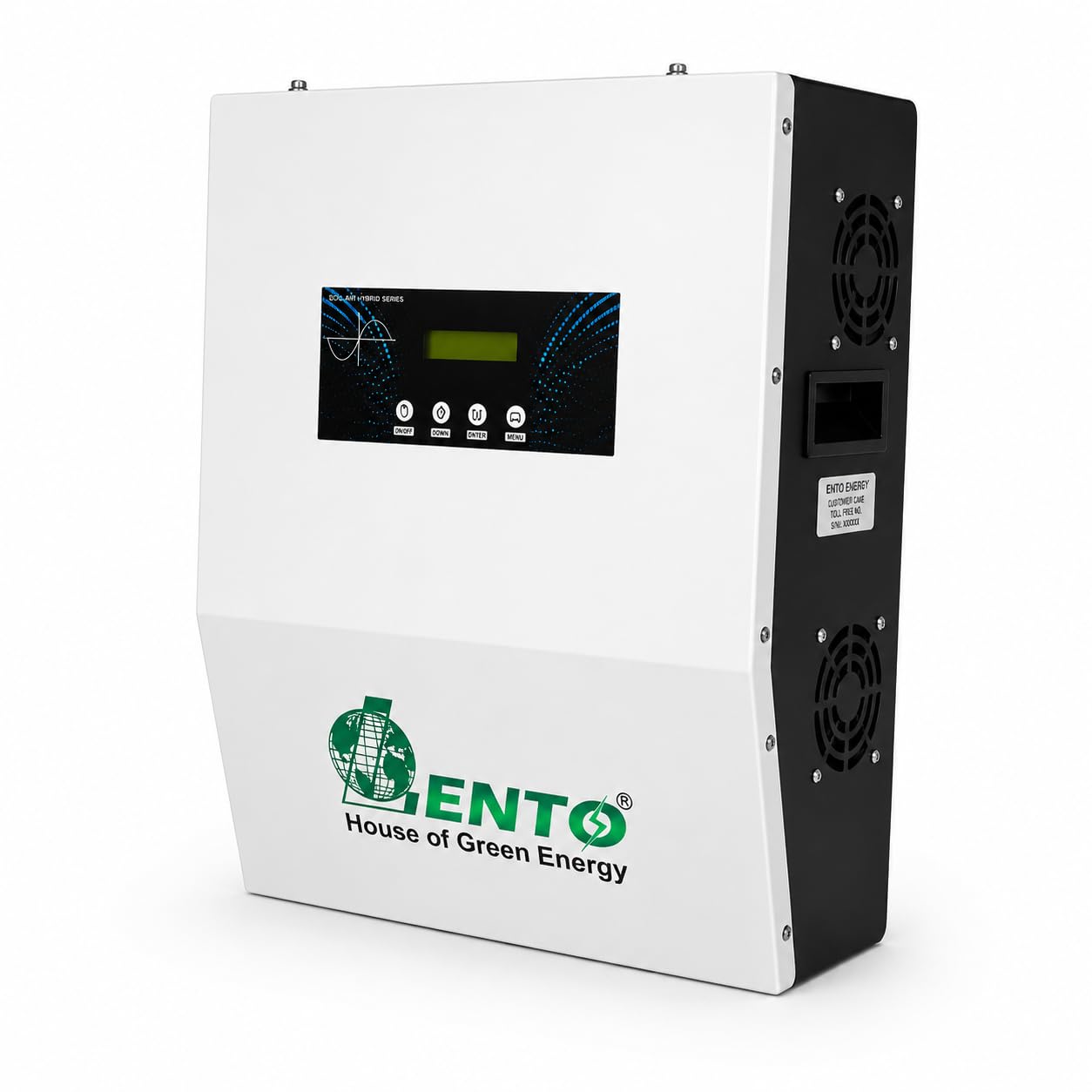 Lento Solar Hybrid Inverter (PCU) with MPPT | Pure Sine Wave Solar UPS | Compatible with Lithium, Tubular, SMF & Gel Batteries | Wall Mount Design | Off-Grid Power Backup Solution (1.1KVA & 12V)-image-20