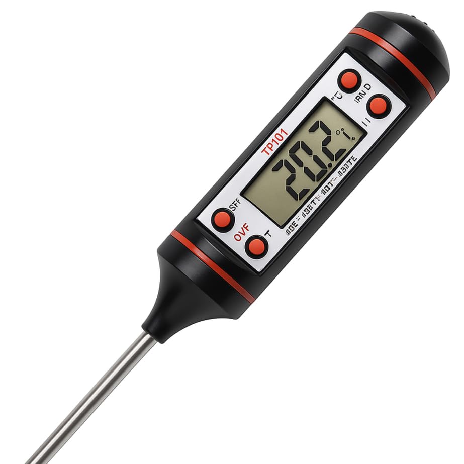 Termômetro Culinário com Espeto Inox – Cozimento Profissional par...