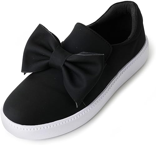 Miniatura 3 de J. Adams - Tenis de plataforma sin cordones con diseño de moño, cómodos y de punta cerrada - Wally